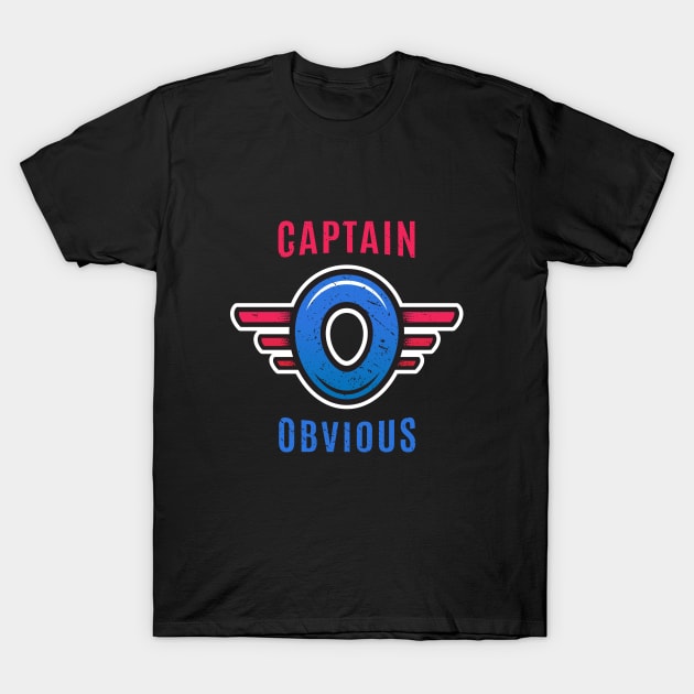 Captain Obvious T-Shirt by zoljo